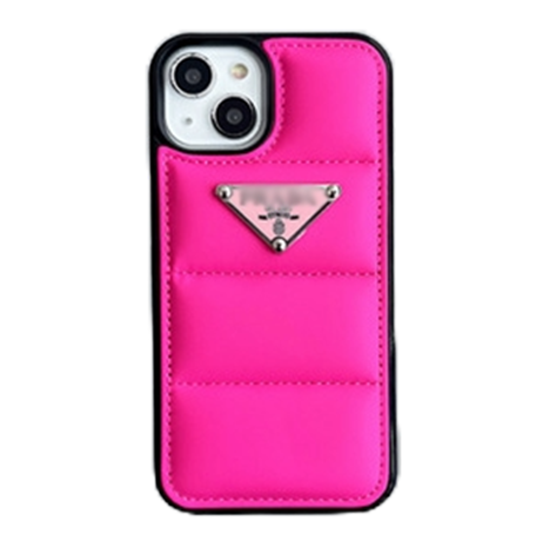 Pink Puffer iPhone Case