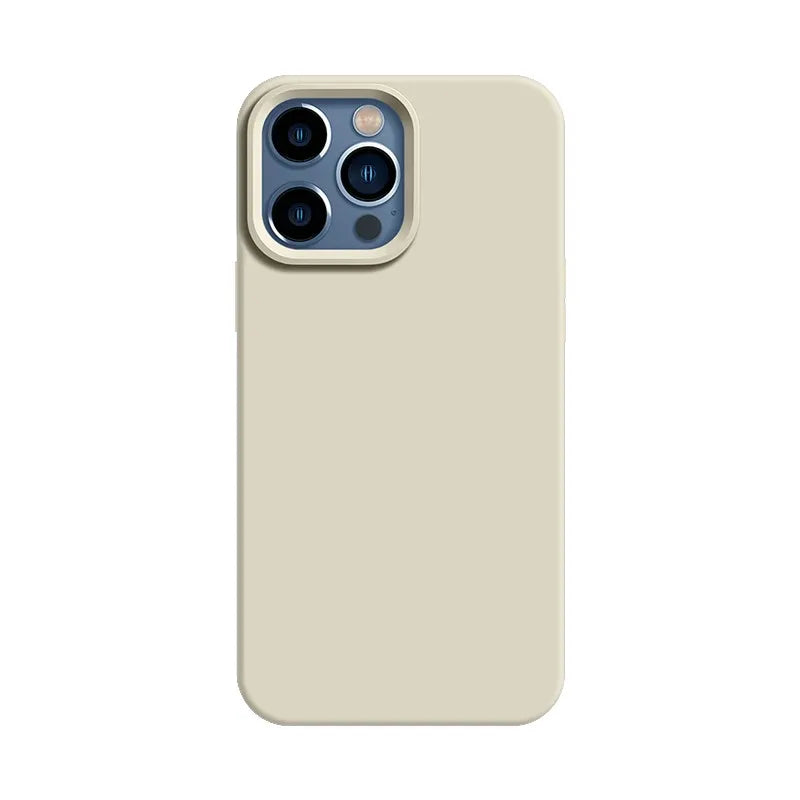 Antique White Silicone iPhone Case