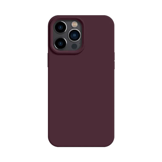 Plum Silicone iPhone Case
