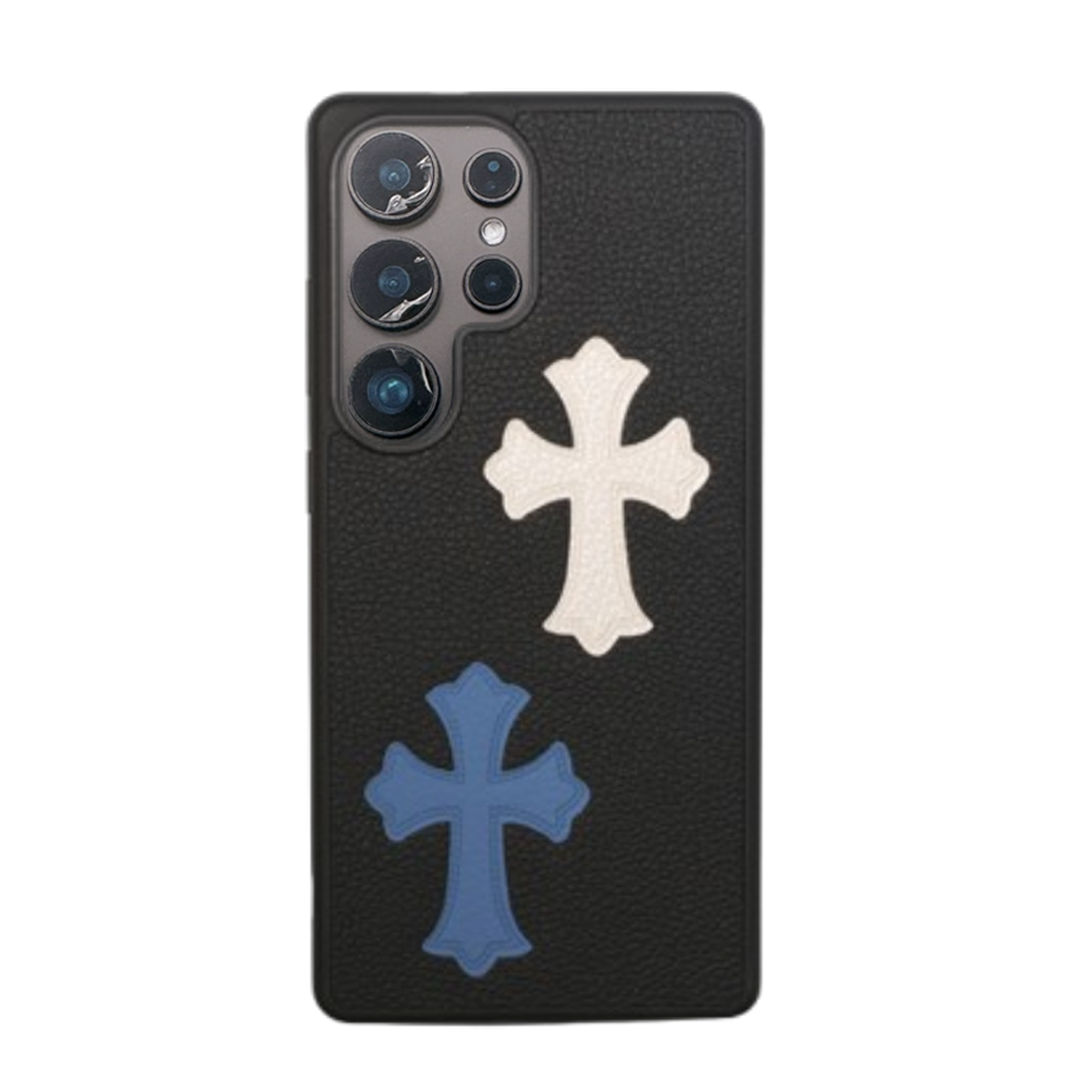 (Multi-Color) Leather Samsung Case