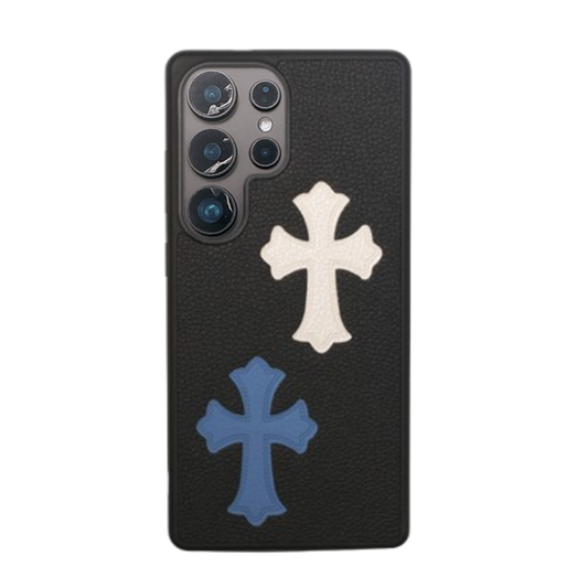 (Multi-Color) Leather Samsung Case