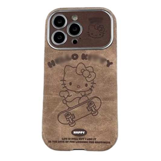 Trendy Suede iPhone Case