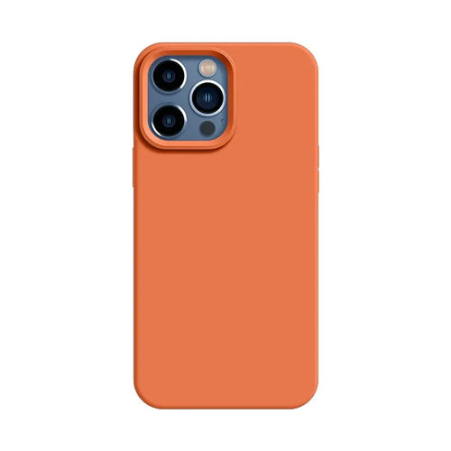 Golden Orange Silicone iPhone Case