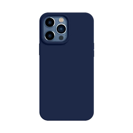 Navy Blue Silicone iPhone Case