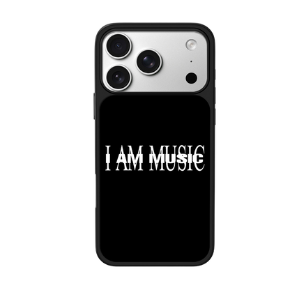 "I AM MUSIC" iPhone Case