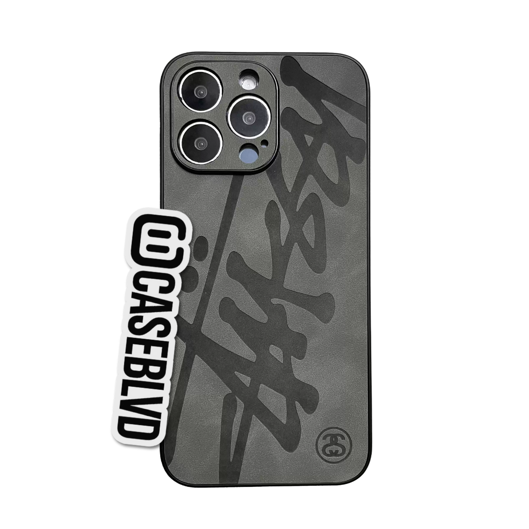 Suede iPhone Case