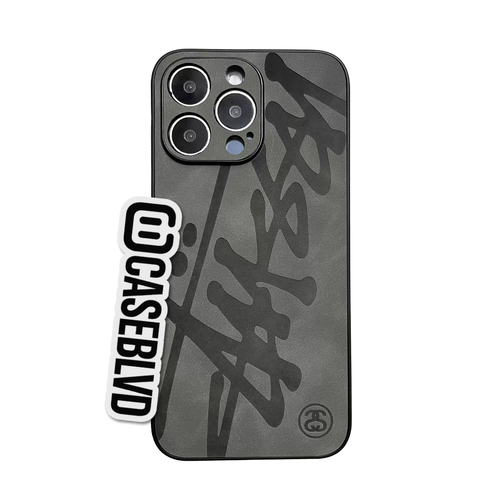 Suede iPhone Case