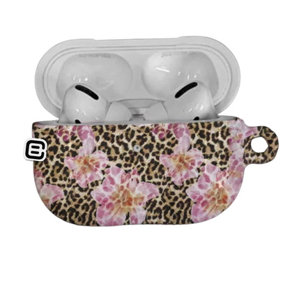 "Floral Leopard" AirPods Case