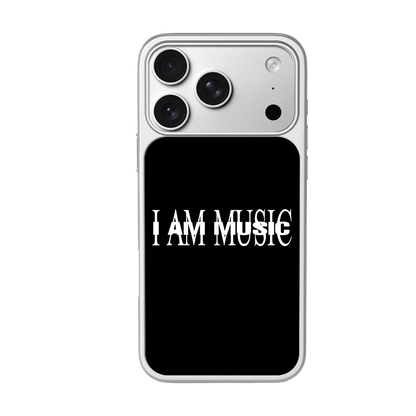 "I AM MUSIC" iPhone Case