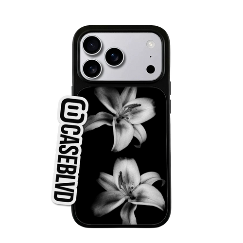 "White Floral" iPhone Case
