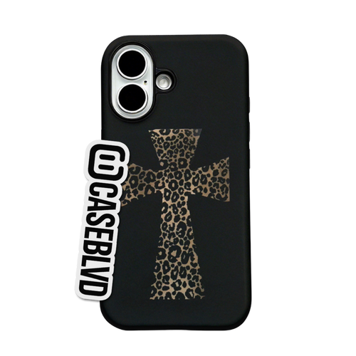 "Leopard Cross" iPhone Case