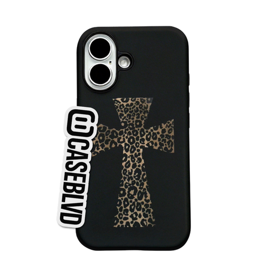 "Leopard Cross" iPhone Case