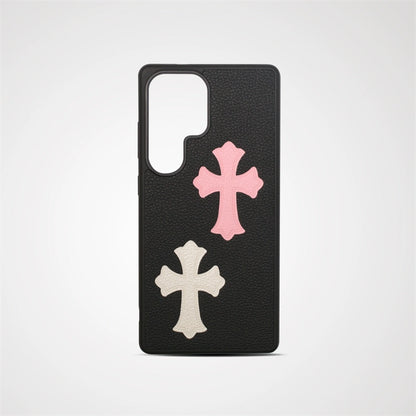 (Multi-Color) Leather Samsung Case