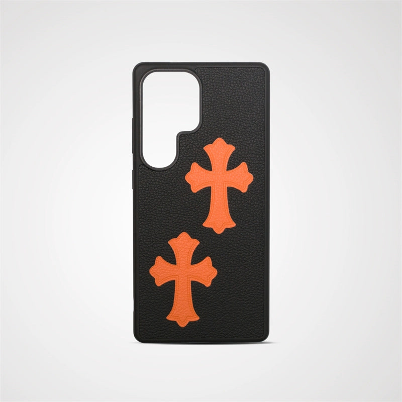 (Multi-Color) Leather Samsung Case
