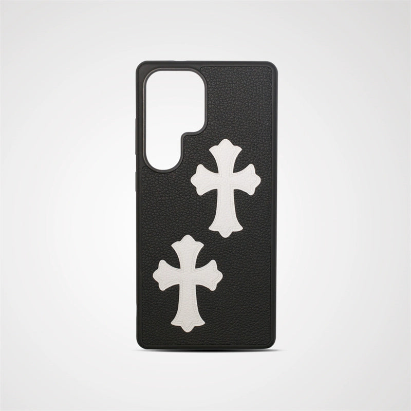 (Multi-Color) Leather Samsung Case