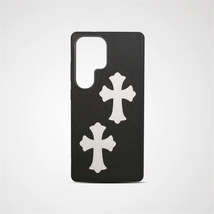 (Multi-Color) Leather Samsung Case