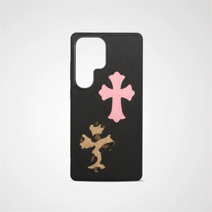 (Multi-Color) Leather Samsung Case