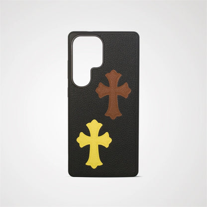 (Multi-Color) Leather Samsung Case