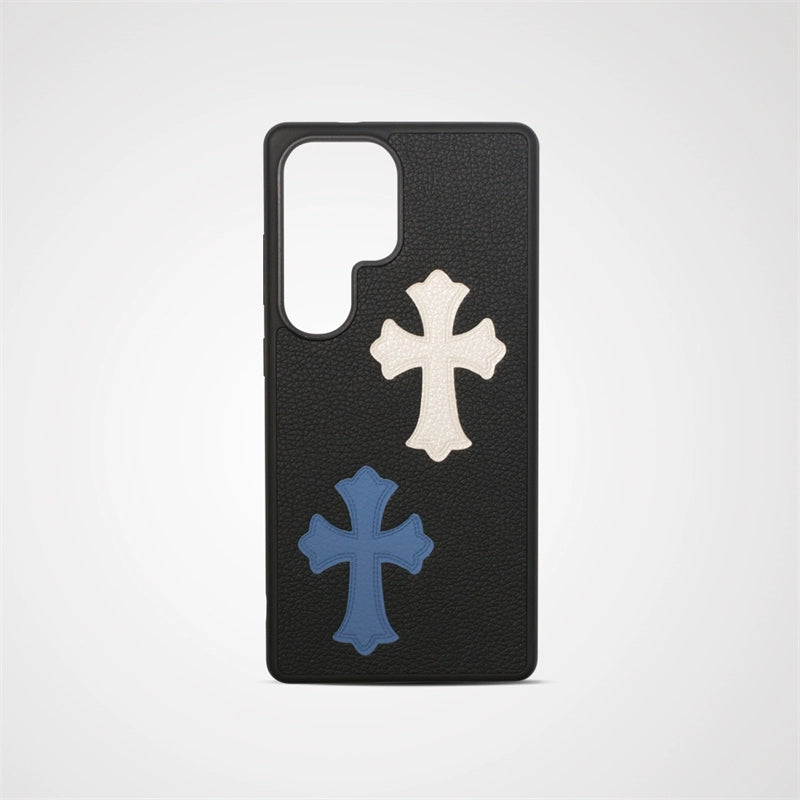 (Multi-Color) Leather Samsung Case