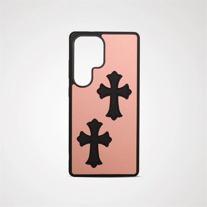 (Multi-Color) Leather Samsung Case
