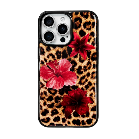 "Leopard-Floral" iPhone Case