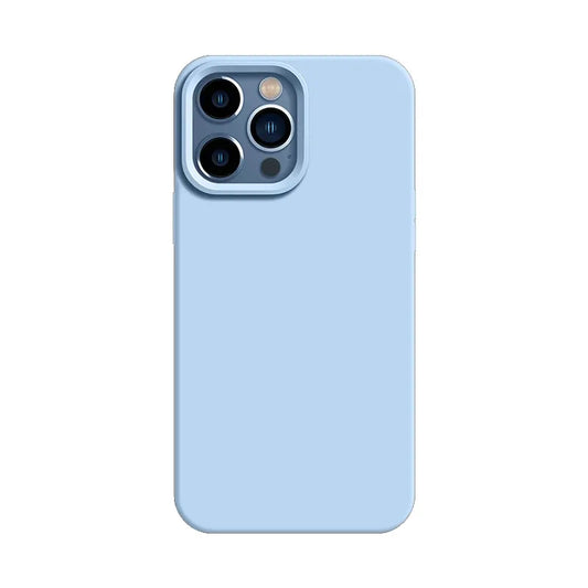 Cloud Blue Silicone iPhone Case